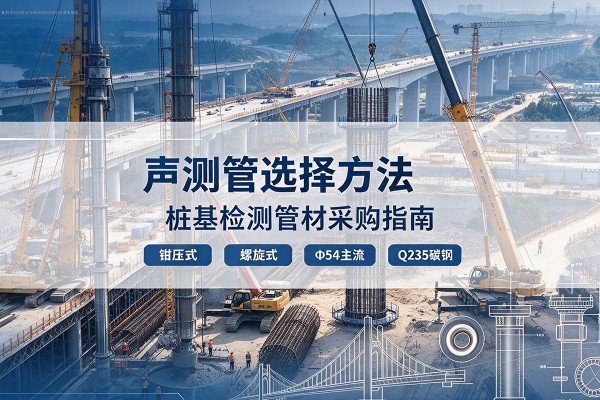 高坪声测管选型标准