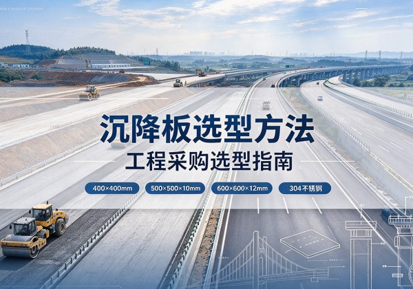 高坪沉降板选择方法