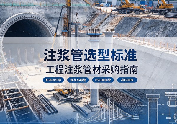 高坪注浆管选型标准